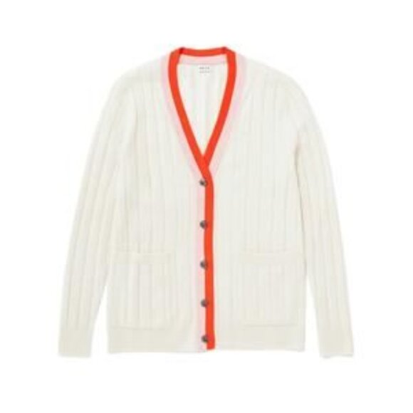 KULE Sinclair Sweater (cream/poppy/pink)- BRAND NEW (W/ TAGS), NEVER WORN - Picture 1 of 4